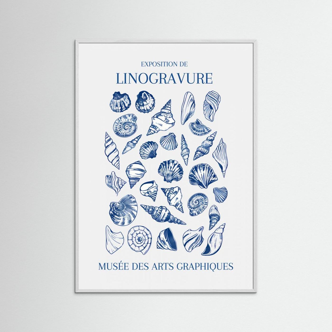 Lino Seashell Art Market by Jolly And Dash