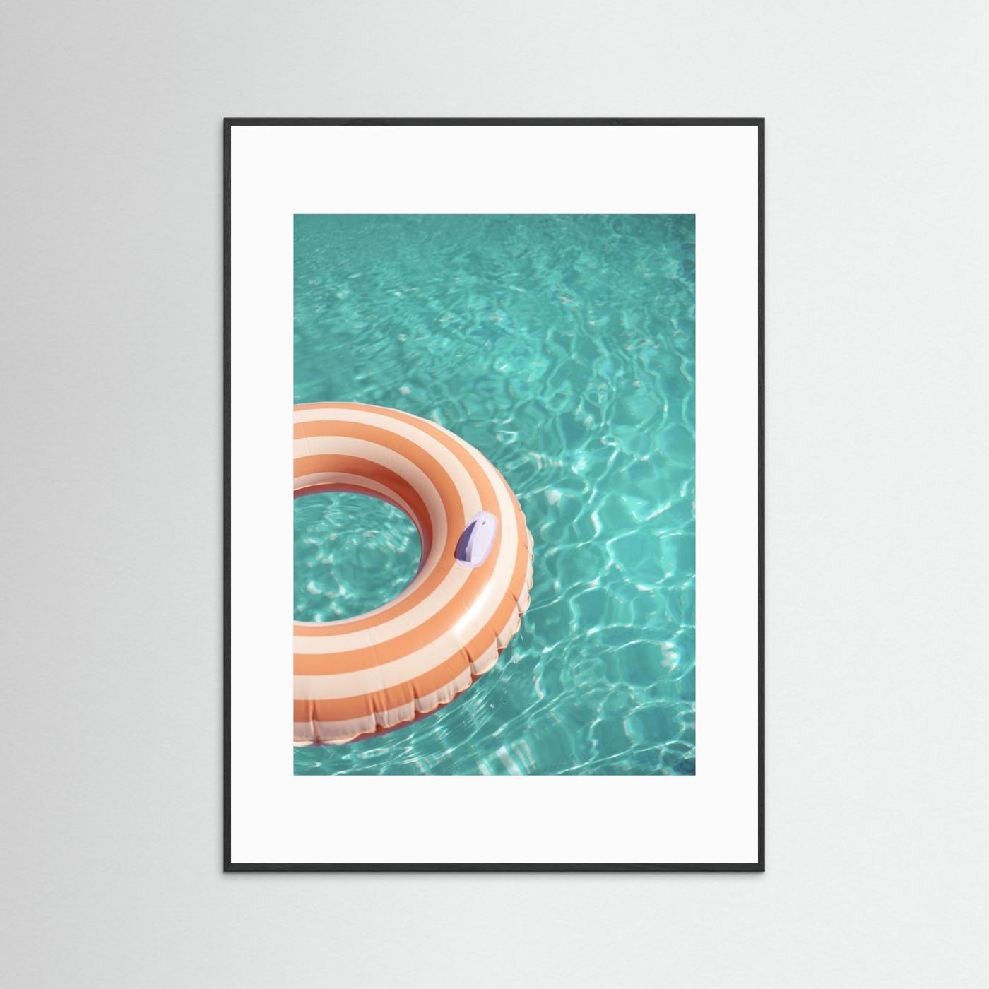 Peach Fuzz Swimming Pool Fun