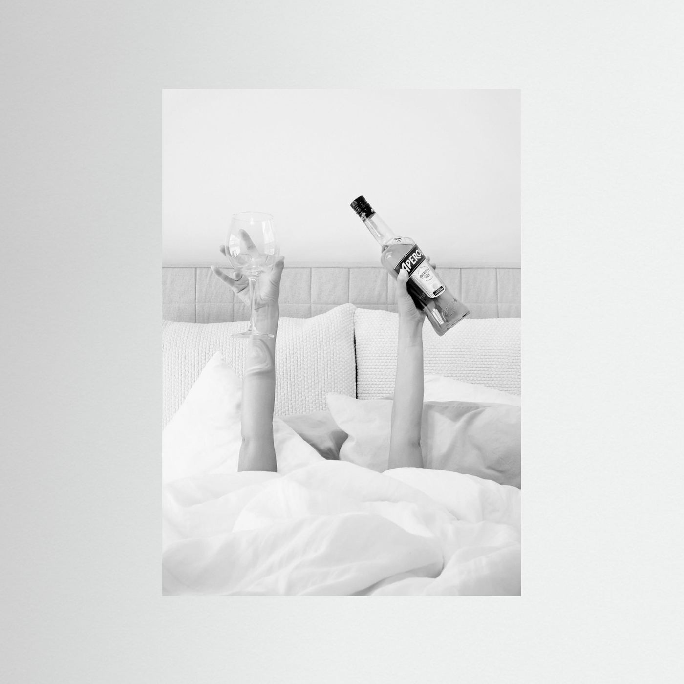 Aperol In Bed Low Key by Pictufy Studio Iii