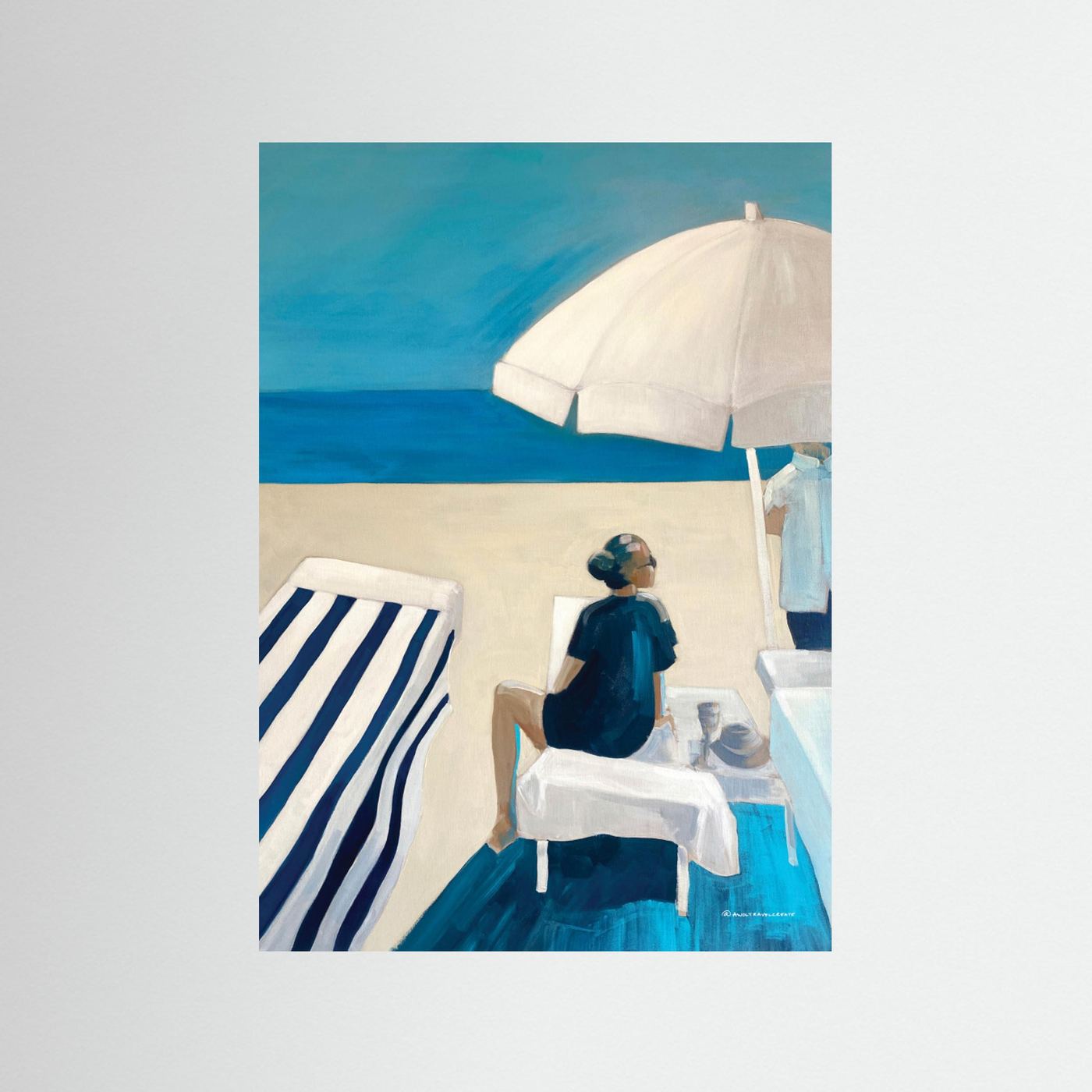 Mediterranean Beach Siesta 2 by Awol Alex