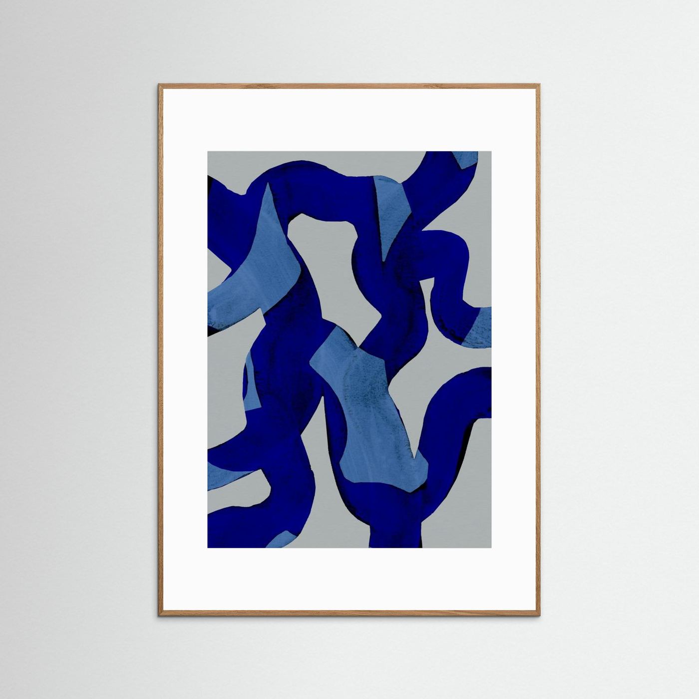 Abstract Brush Strokes by Mareike Böhmer
