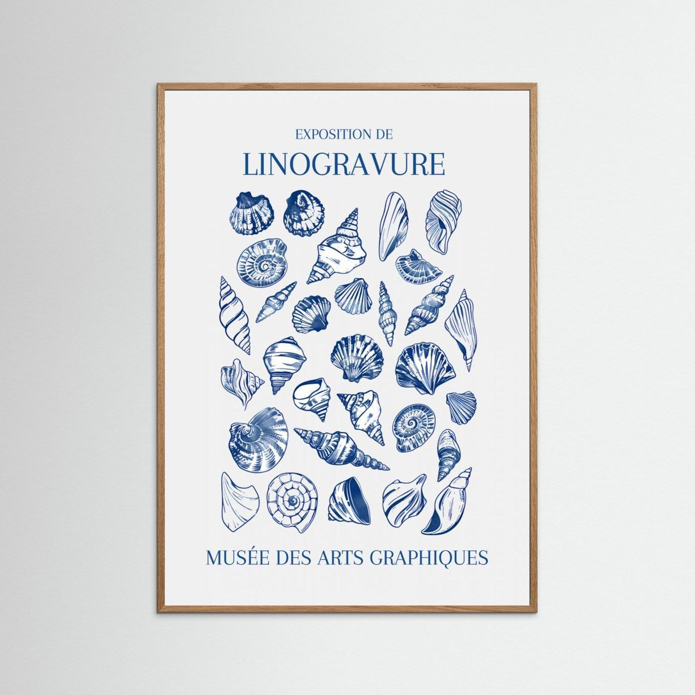 Lino Seashell Art Market by Jolly And Dash